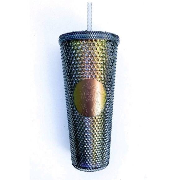 Starbucks 20 Unicorn Black Iridescent Studded Tumbler Venti Limited Edition, NWT - Picture 3 of 11